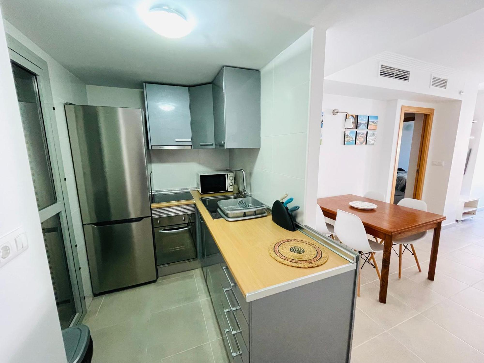 Апартаменты Apartamento En Primera Linea Con Vistas A La Playa Ensenada Del Esparto Del Residencial Vina Del Mar Ла-Манга-дель-Мар-Менор Экстерьер фото