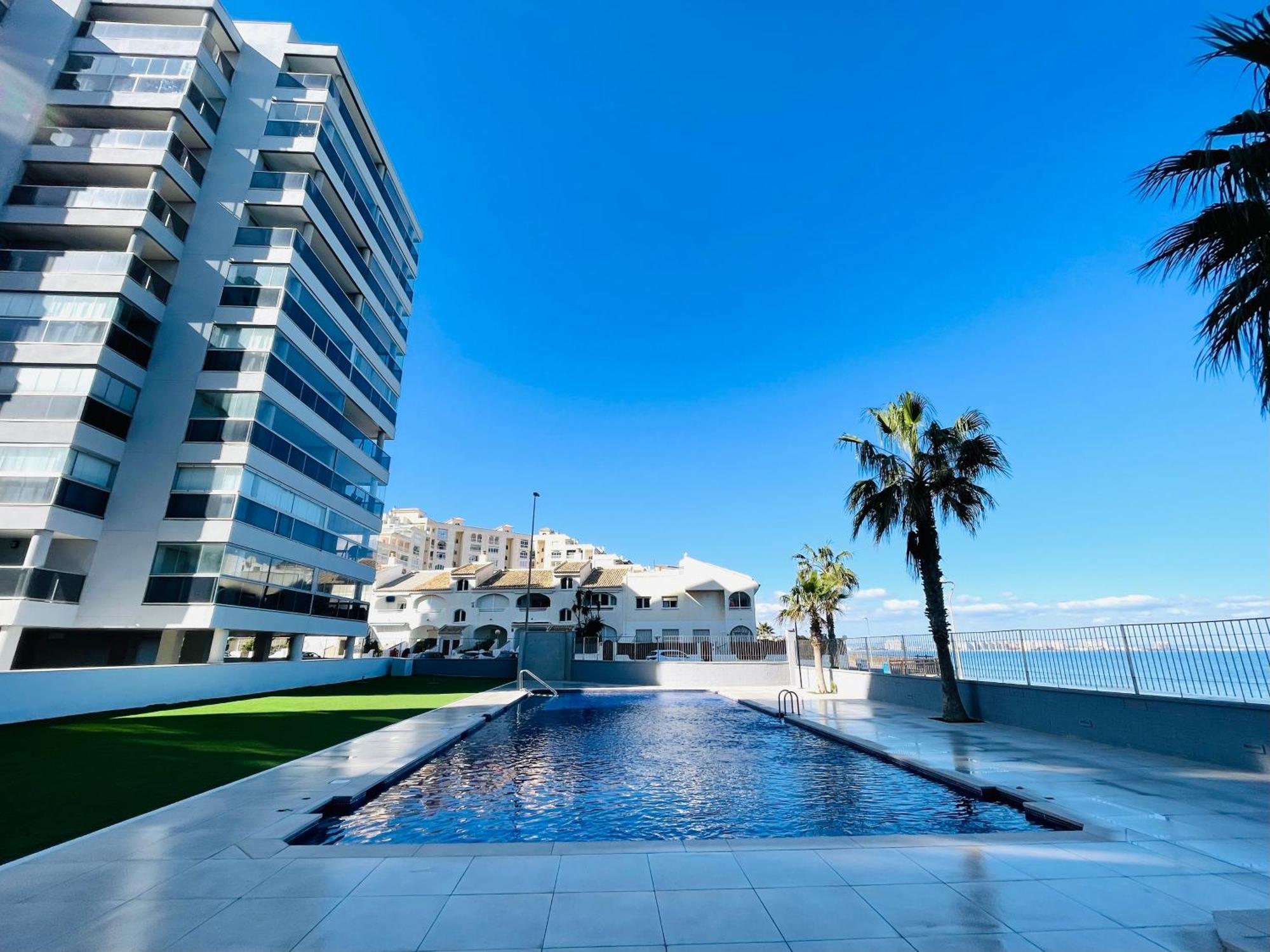 Апартаменты Apartamento En Primera Linea Con Vistas A La Playa Ensenada Del Esparto Del Residencial Vina Del Mar Ла-Манга-дель-Мар-Менор Экстерьер фото